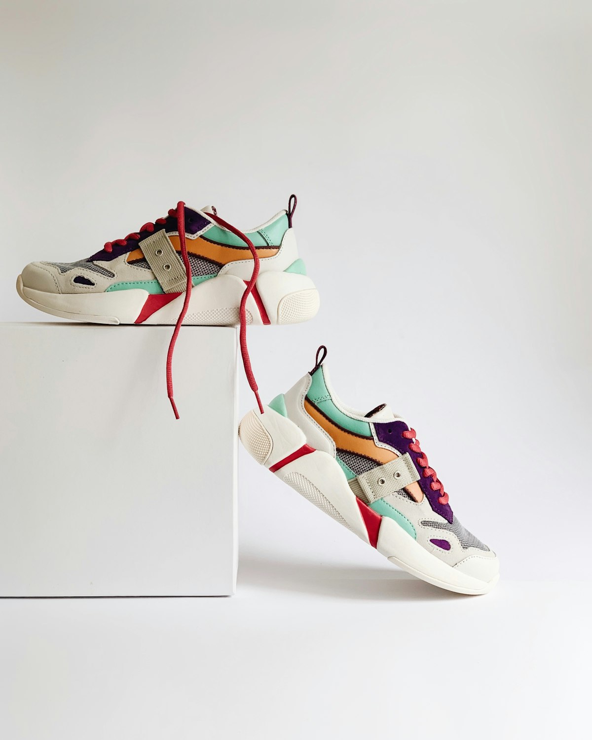 Baskets cuir Nova